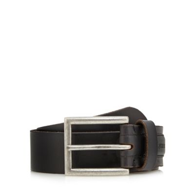 RJR.John Rocha Designer black leather embossed belt